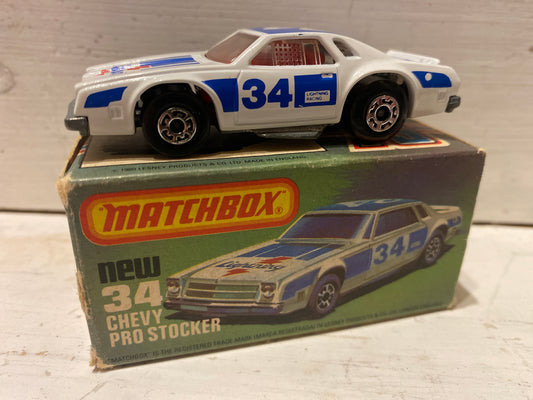 Matchbox - Chevy Pro Stocker (unpainted base)