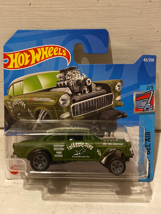 Hot Wheels - ‘55 Chevy Bel Air Gasser - Dark Green
