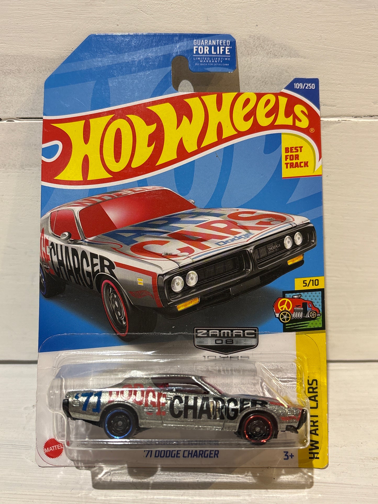 Hot Wheels - ‘71 Dodge Charger - HW Art Cars - ZAMAC