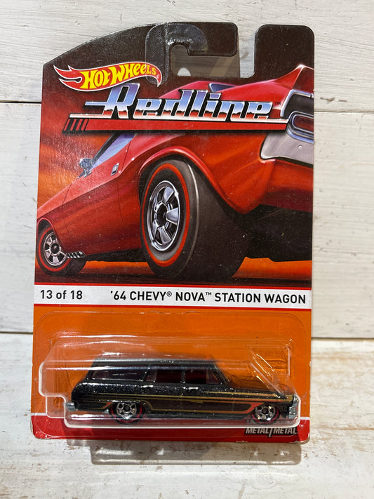 Hot Wheels Redline - ‘64 Chevy Nova Station Wagon