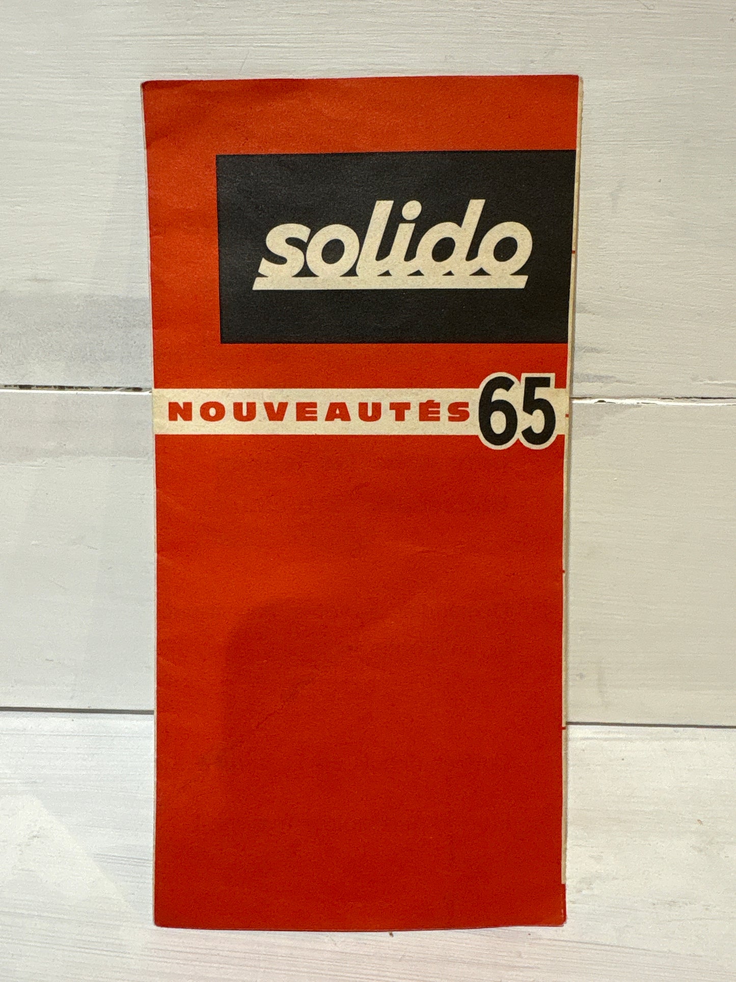 Solido - 1965 Four Leaf Pocket Catalogue