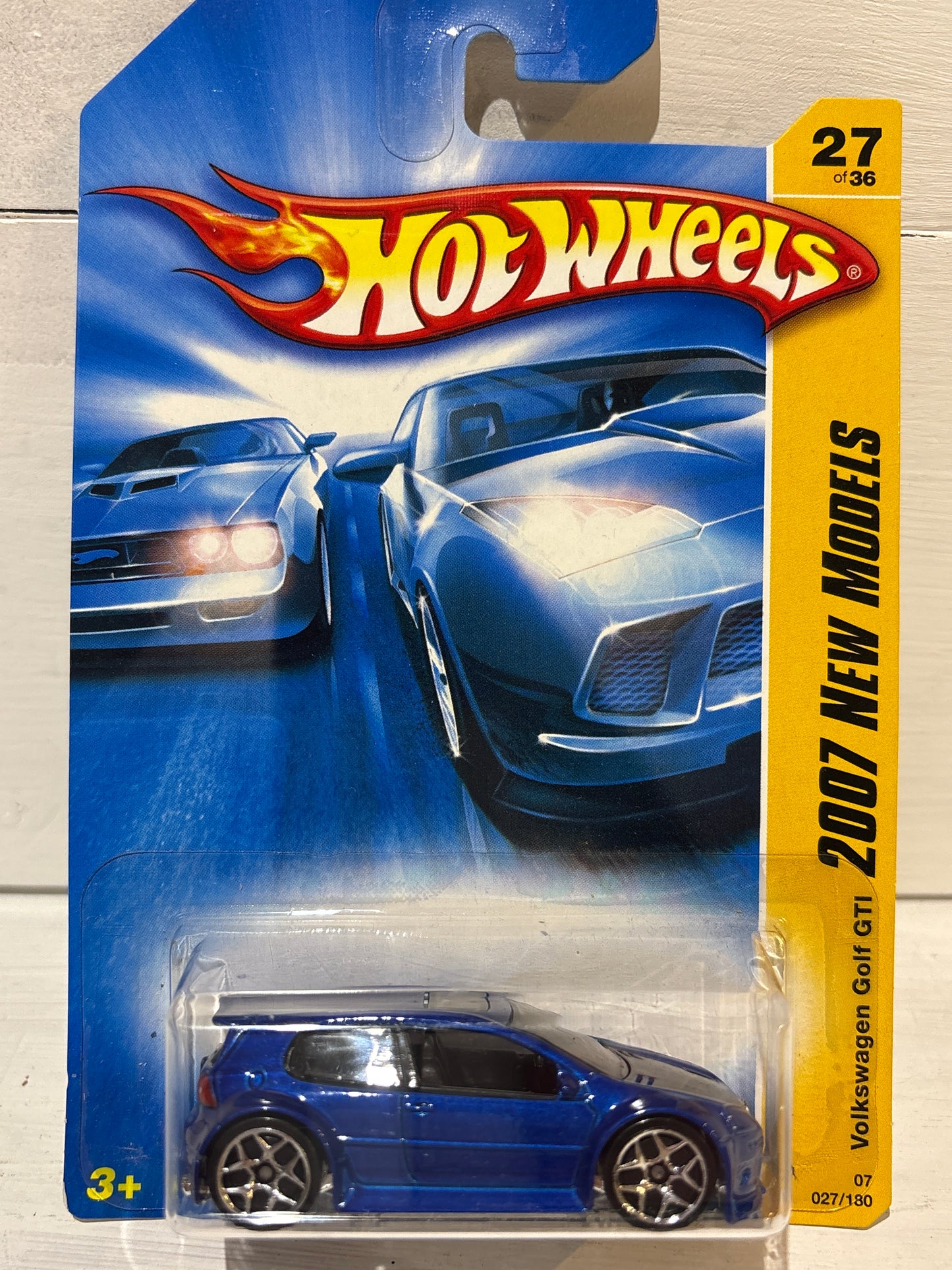 Hot Wheels - 2007 New Models - VW Golf GTI - Blue