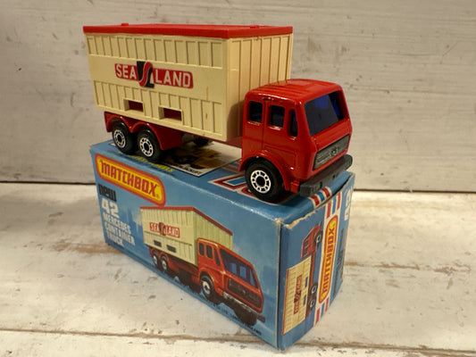 Matchbox - Mercedes Container Truck - Sealand