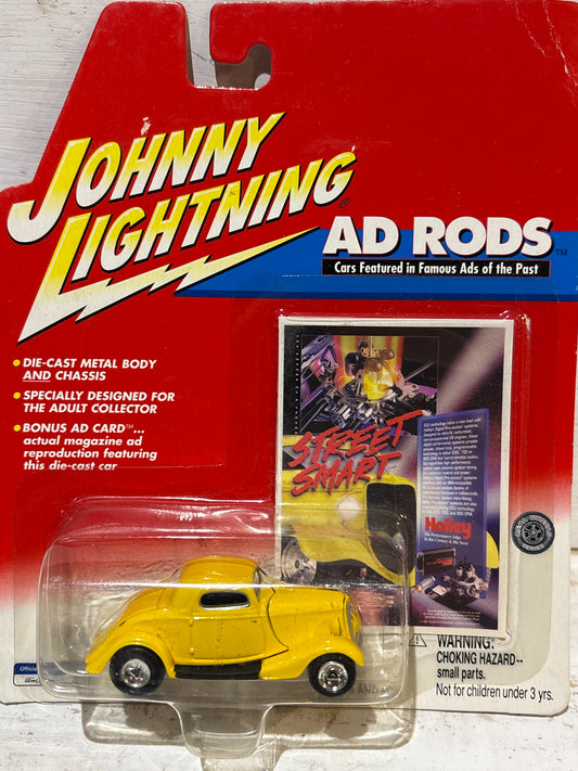 Johnny Lightning - Ad Rods - 1934 Ford Coupe