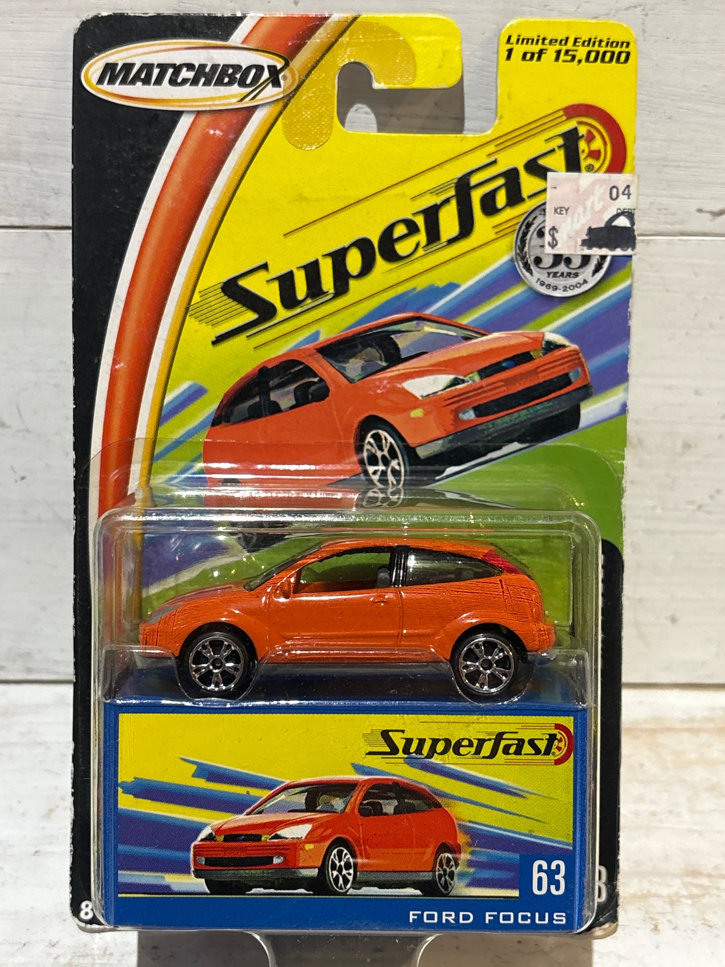 Matchbox Superfast - Ford Focus - Orange