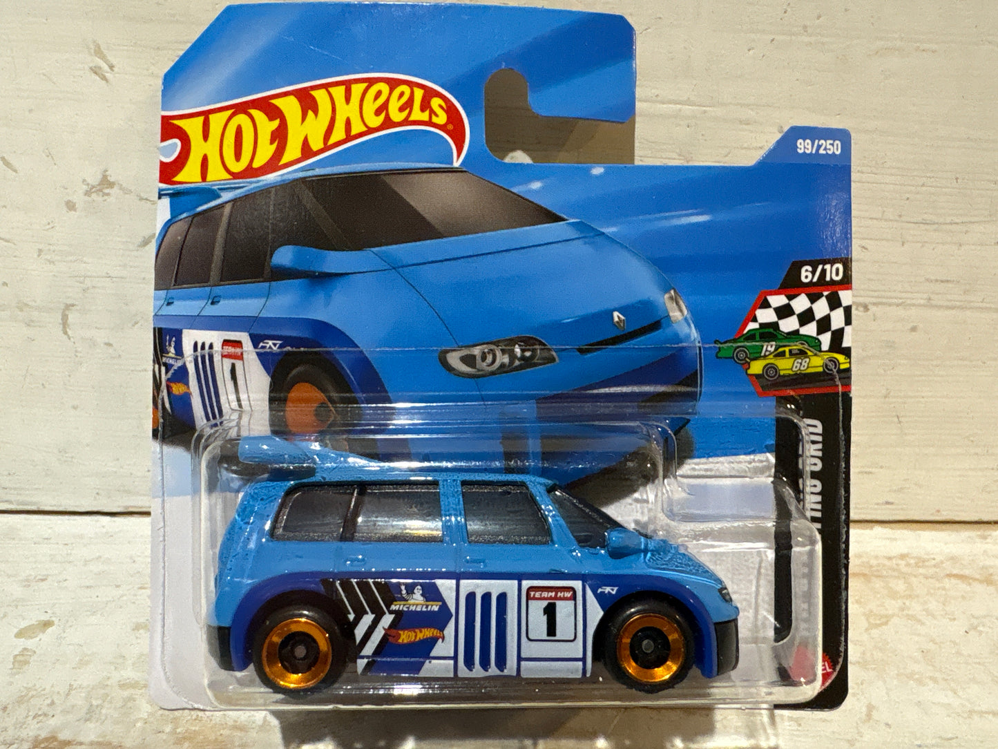 Hot Wheels - Renault Espace F1 - Blue - HW Starting Grid