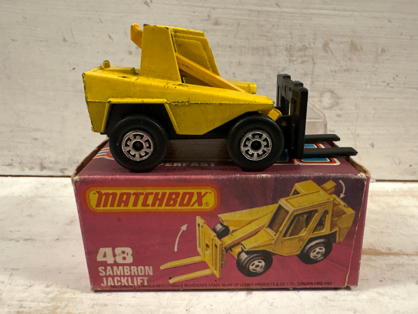 Matchbox - Sambron Jacklift - Black forks