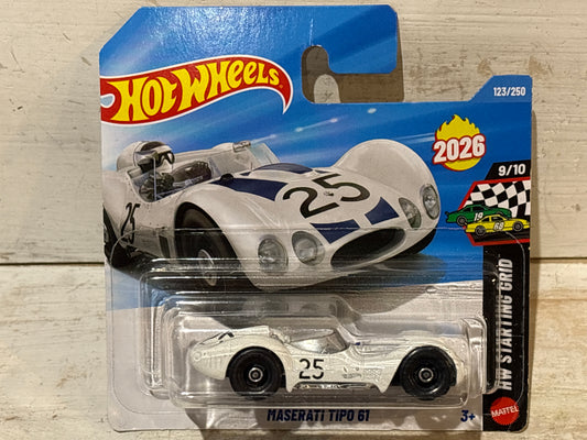Hot Wheels - Maserati Tipo 61 - HW Starting Grid - White