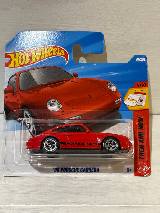 Hot Wheels - ‘96 Porsche Carrera - Then and Now - Red