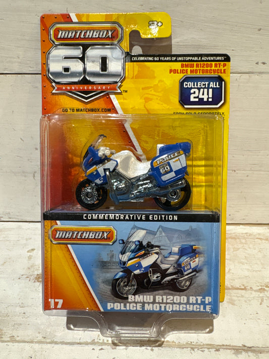 Matchbox 60th Anniversary - BMW R1200 RT-P Police Motorcycle