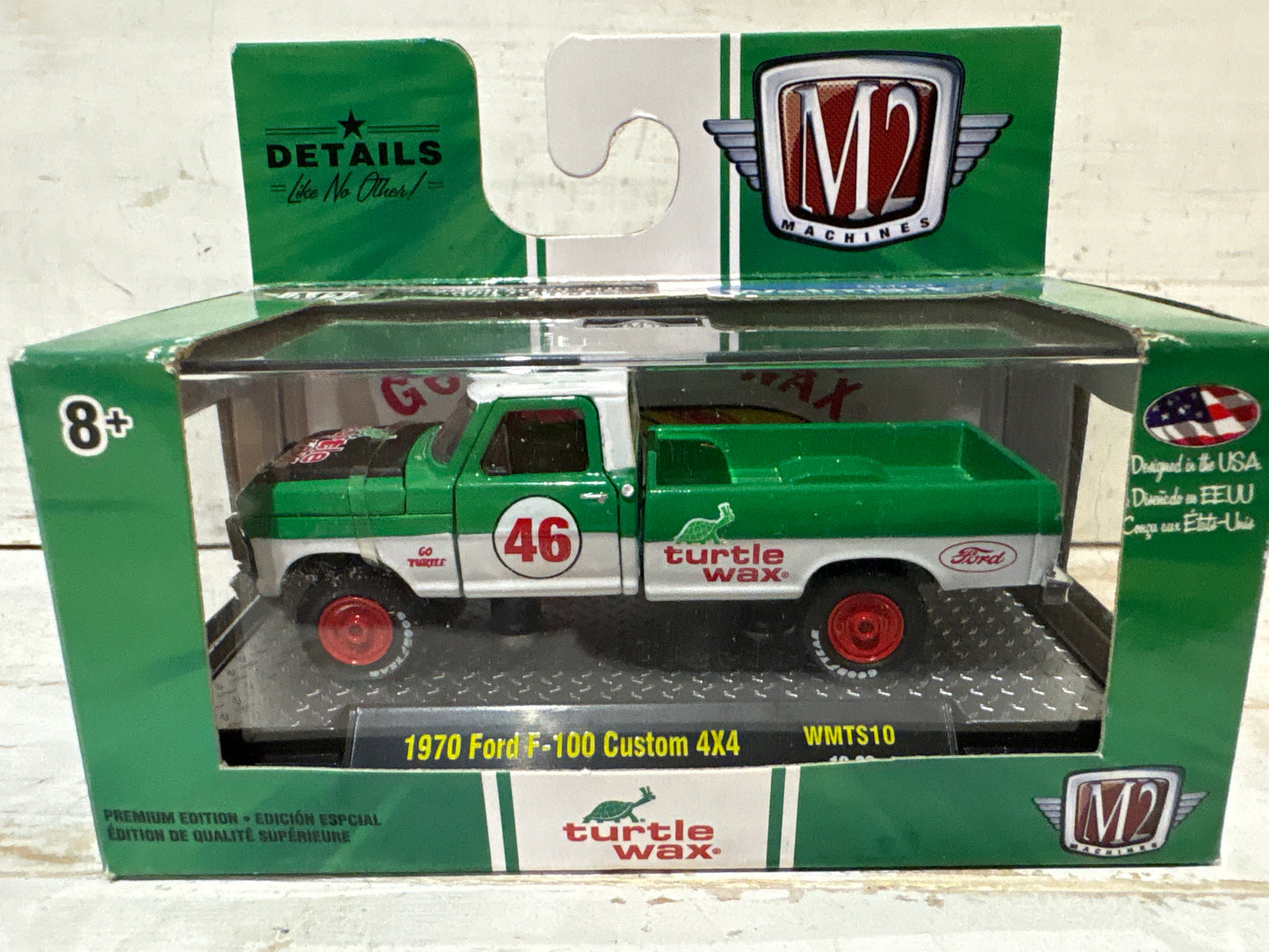 M2 Machines - Ford F-100 Custom 4x4 - Turtle Wax