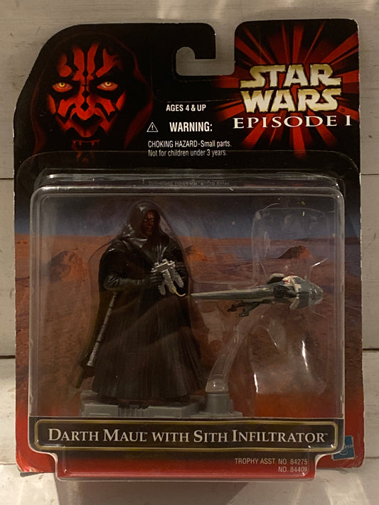 Star Wars Episode 1 - Darth Maul with Sith Infiltrator.