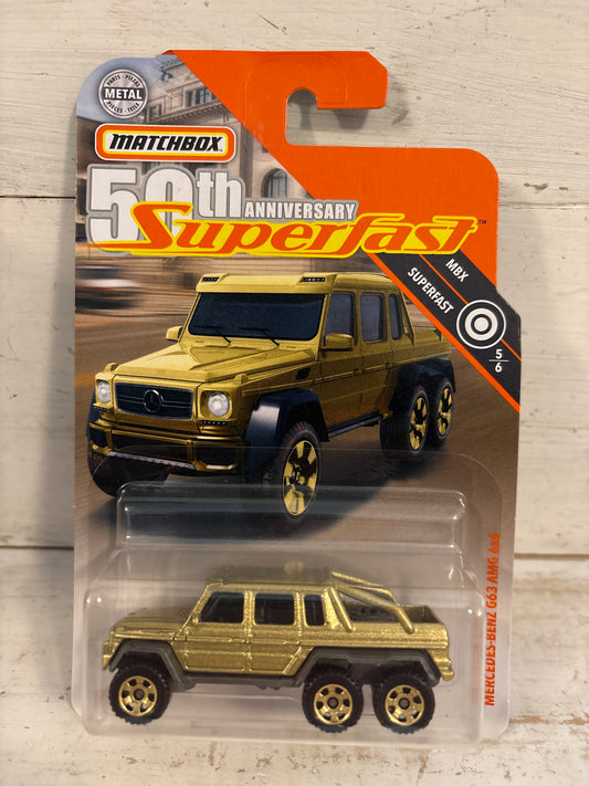 Matchbox - Superfast 50th Anniversary - Mercedes Benz G63 6x6