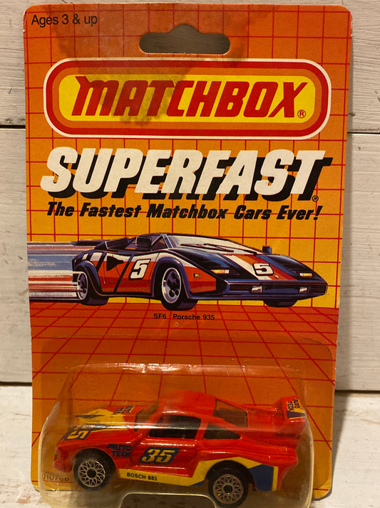 Matchbox Porsche 935 - USA Superfast issue on Starburst Wheels