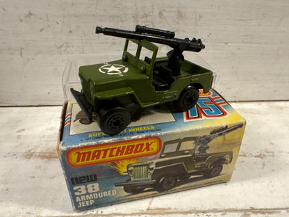 Matchbox - Armoured Jeep