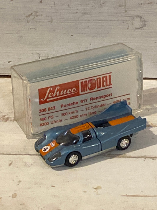 Schuco Modell - Porsche 917 Rennsport - Gulf Livery