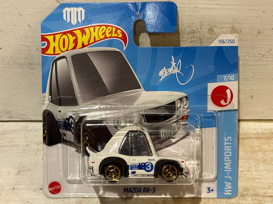 Hot Wheels - Mazda RX3 - HW J-Imports - White