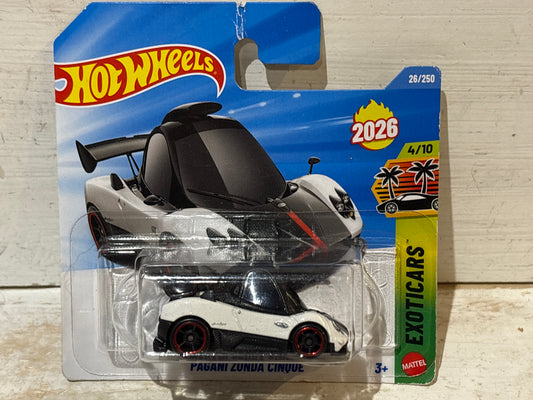 Hot Wheels - Pagani Zonda Cinque - Exoticars