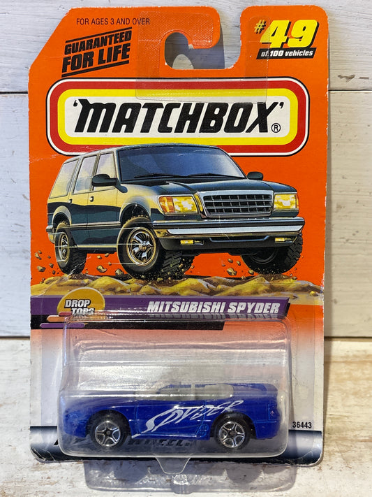 Matchbox - Mitsubishi Spyder - Blue