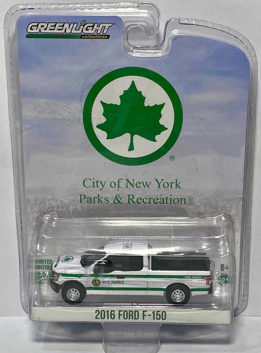 Greenlight Collectibles 2016 Ford F-150 - NYC Parks & Recreation