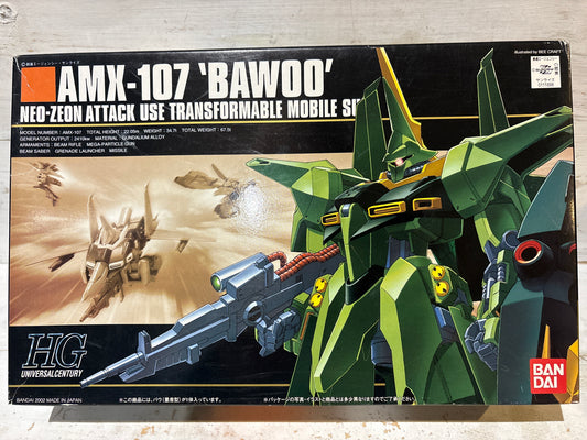 Bandai - AMX-107 BAWOO - Neo-zeon Attack Use Transformable Mobile Suit - HG Century