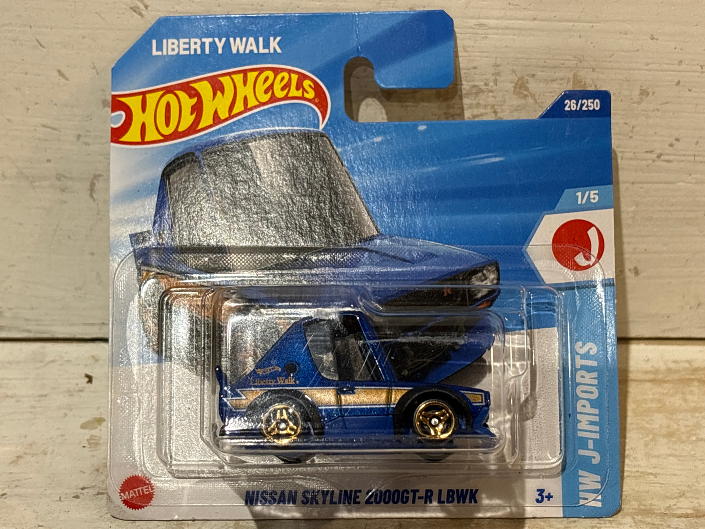 Hot Wheels - Nissan Skyline 2000GT-R LBWK - HW J-Imports - Dark Blue