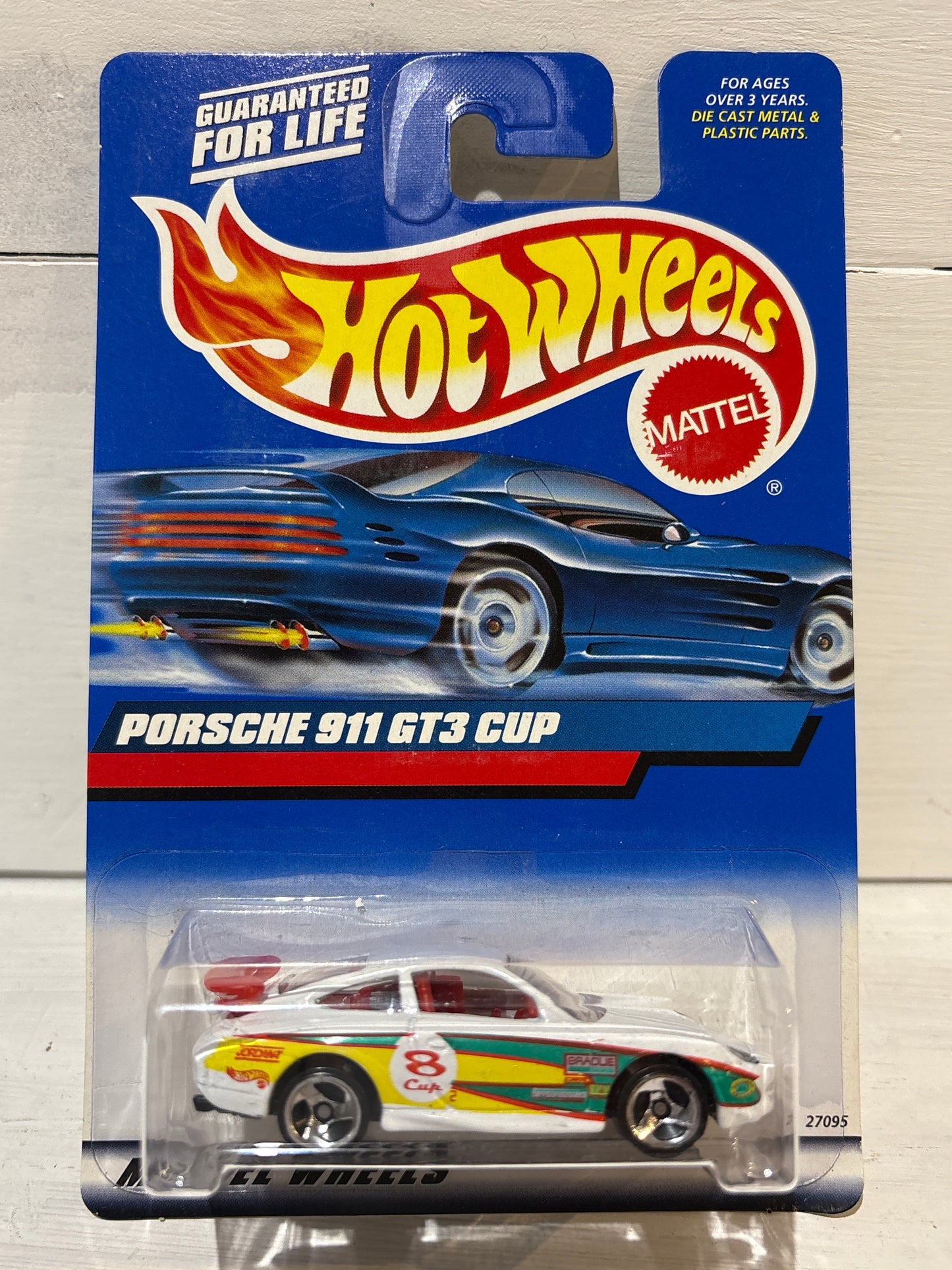 Hot Wheels - Porsche 911 GT3 Cup - White