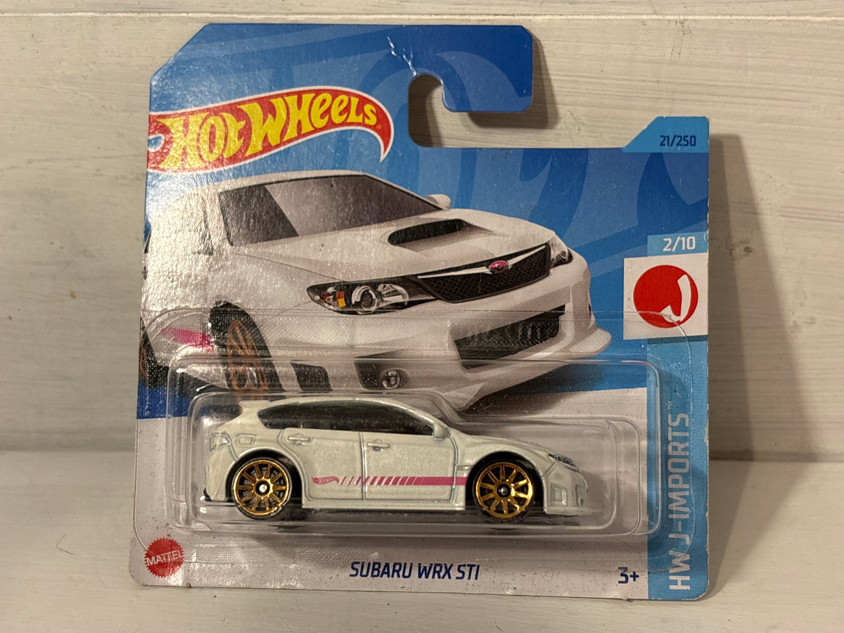Hot Wheels - Subaru WRX STi - HW J-Imports - White