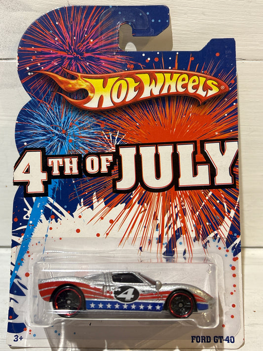 Hot Wheels - 4th of July - Ford GT-40