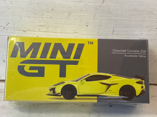 Mini Gt - Chevrolet Corvette Z06 - Accelerate Yellow