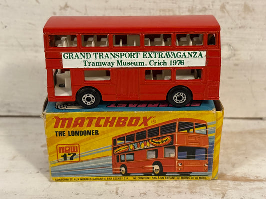 Matchbox - Londoner Bus - Grand Transport Extravaganza Crich 1976