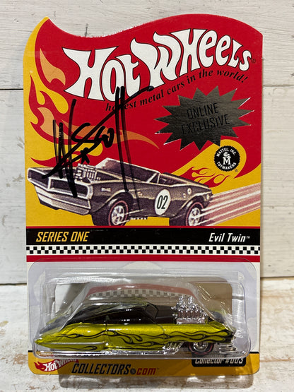 Hot Wheels - Evil Twin - Online Exclusive - Signed by Hot Wheels Designer Wayne Scott