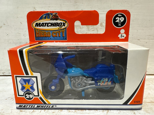Matchbox Hero City - Police Motorcycle