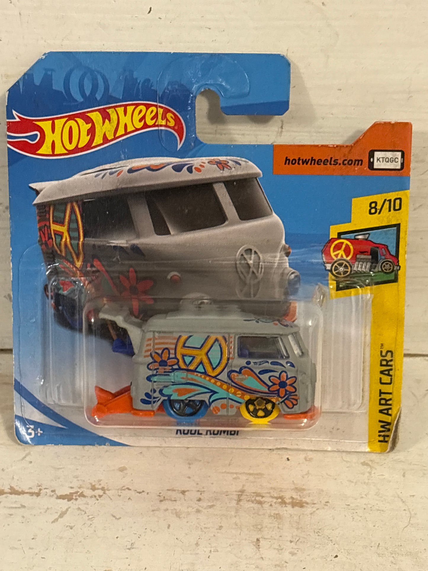 Hot Wheels - Kool Kombi - Arts Cars - Grey