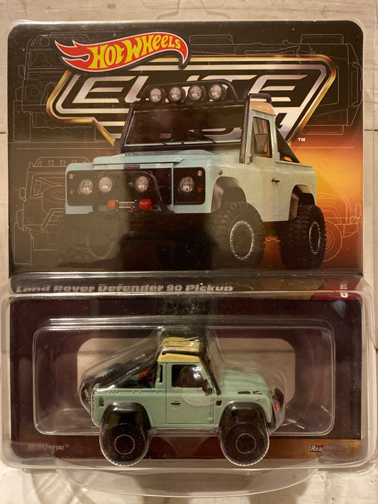Hot Wheels Elite - Land Rover Defender 90 Pickup