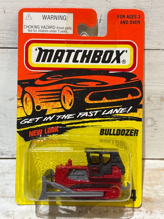 Matchbox - Bulldozer - Red