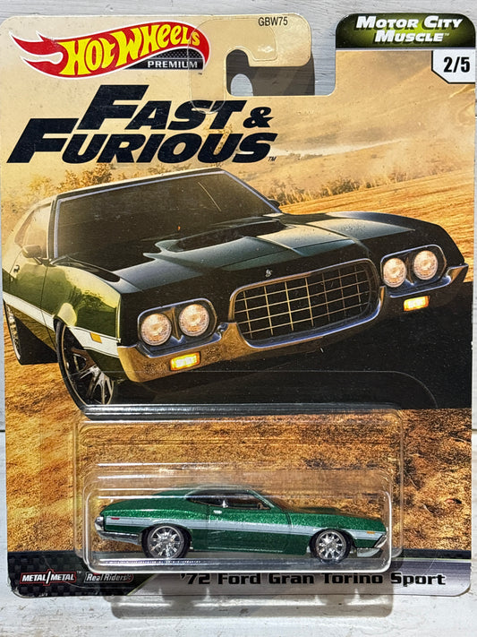 Hot Wheels Fast & Furious - ‘72 Ford Gran Torino Sport