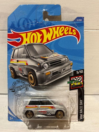 Hot Wheels - ‘85 Honda City Turbo II - HW Race Day - Silver