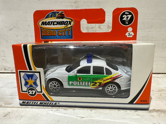Matchbox Hero City - Ford Falcon Police - White (Polizei 27)