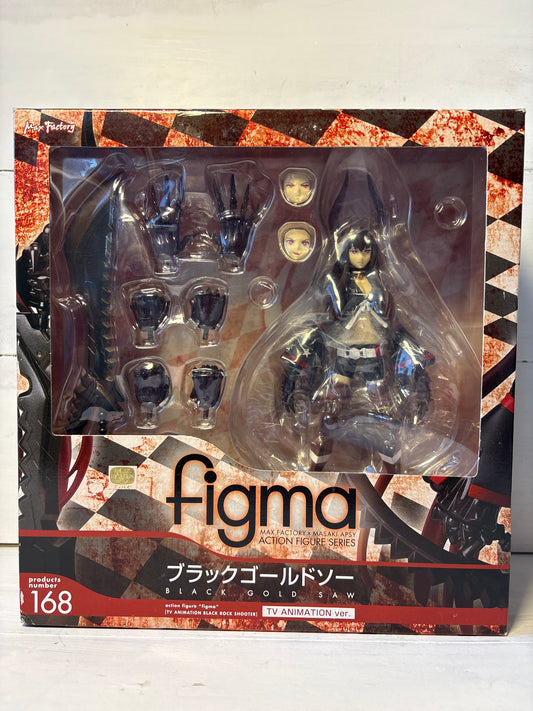 Max Factory Figma #168 Black Gold Saw from Black Rock Shooter