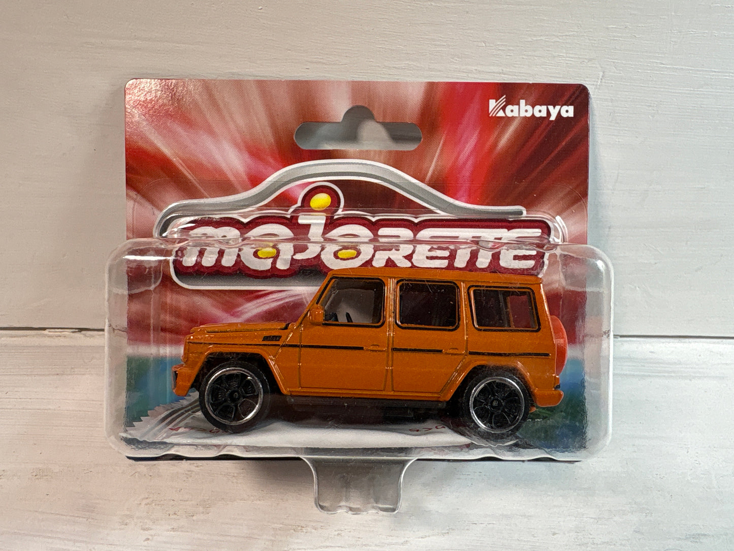 Majorette - Mercedes Benz G-Wagon - Orange - Japanese Issue