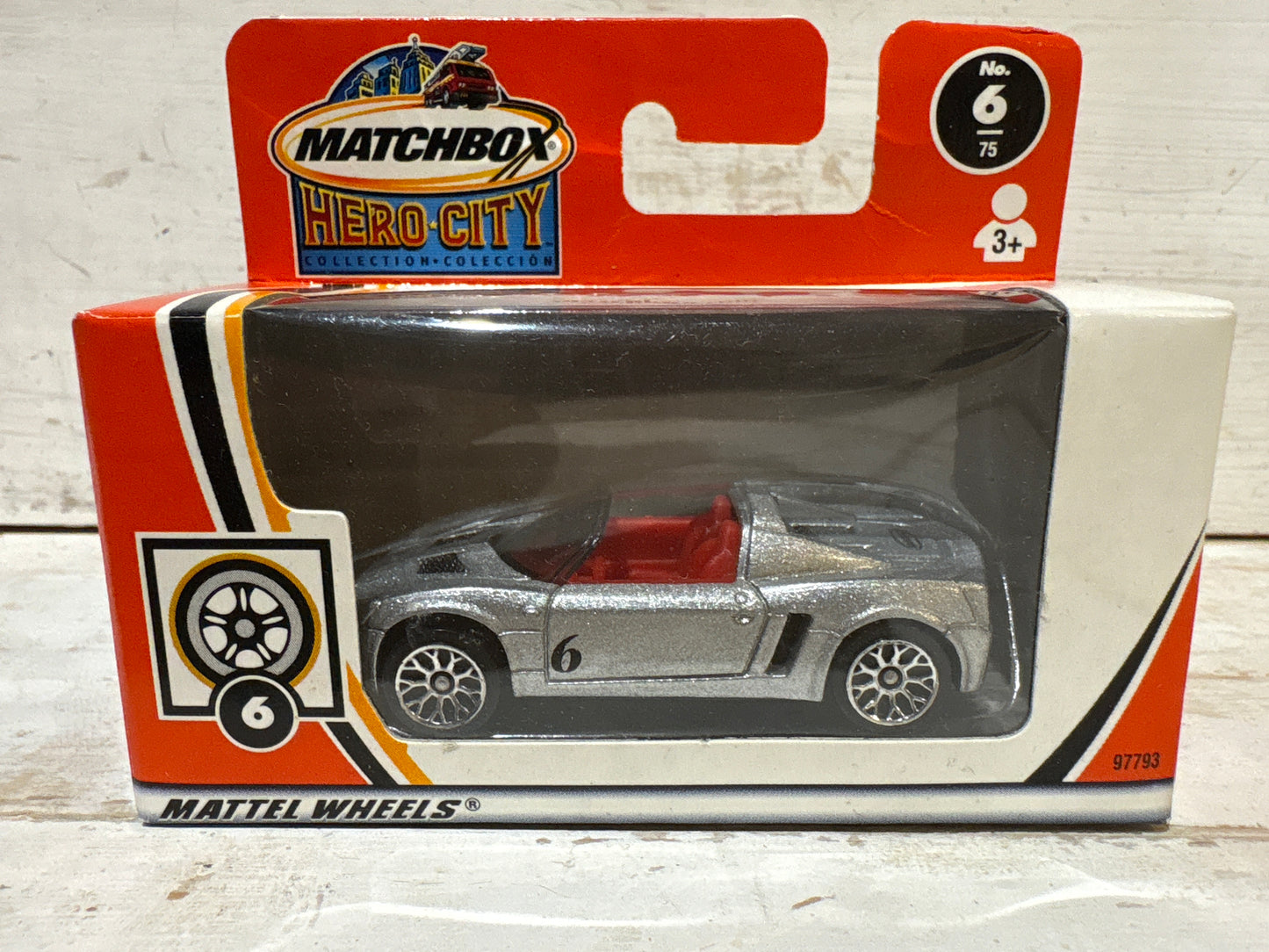 Matchbox Hero City - Opel Speedster - Silver