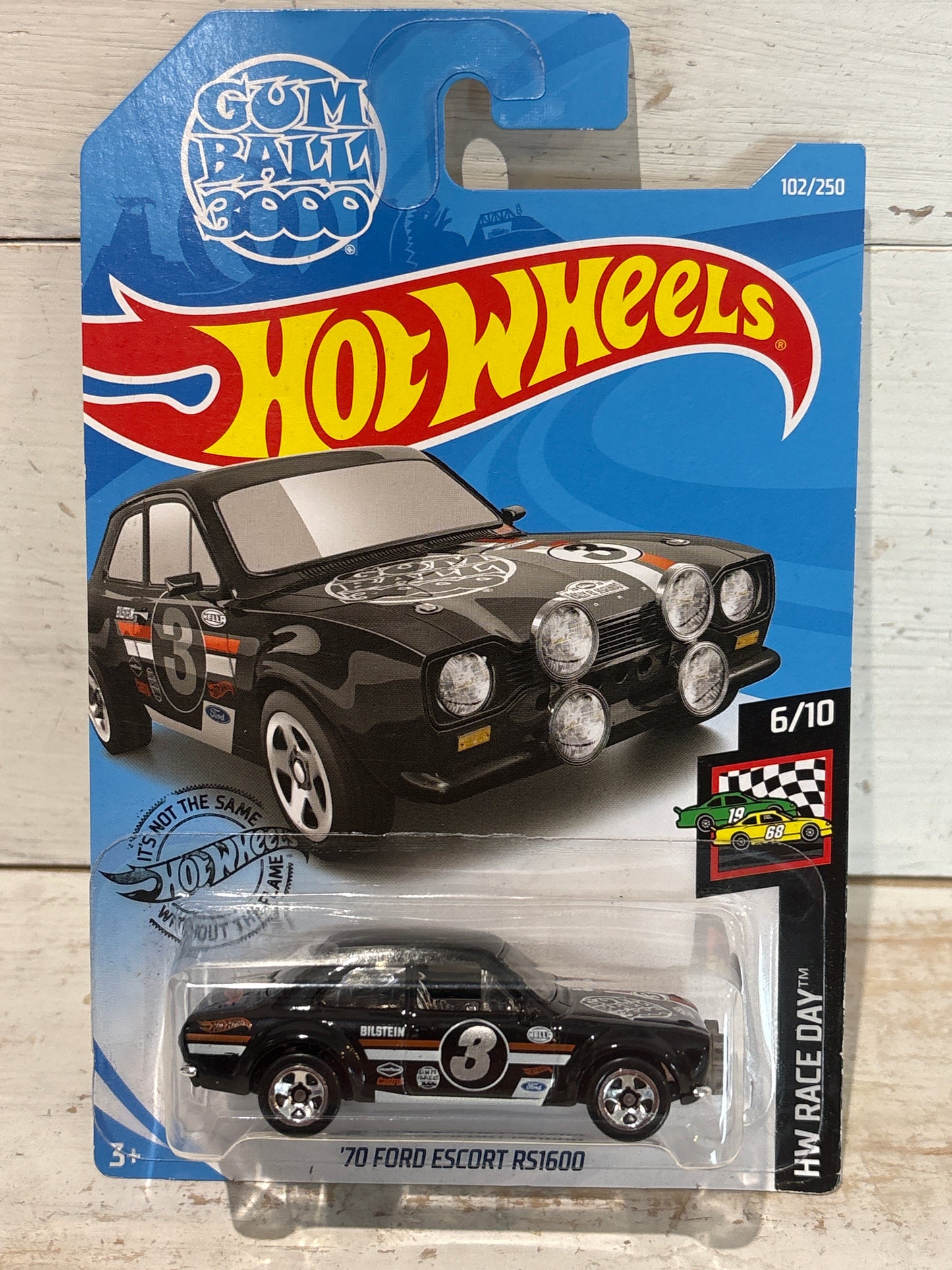 Hot Wheels - ‘70 Ford Escort RS1600 - HW Race Day - Black