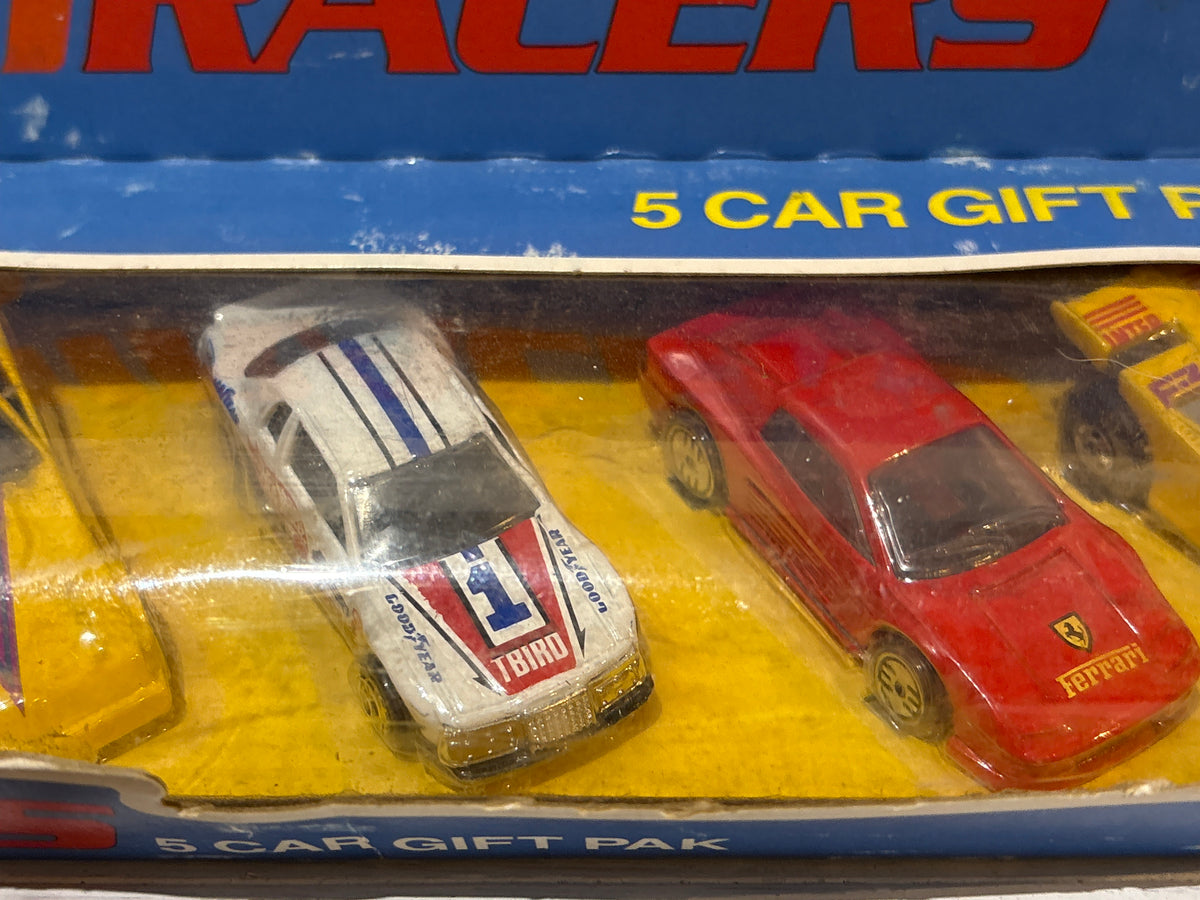 Hot Wheels - Racers 5 Car Gift Pak - Original 1986 Set