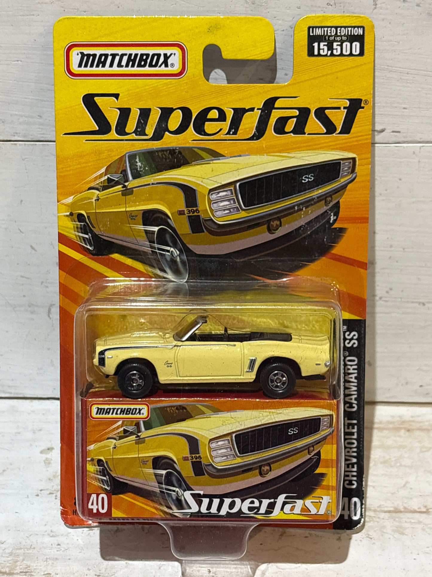 Matchbox Superfast - Chevrolet Camaro SS Convertible - Cream