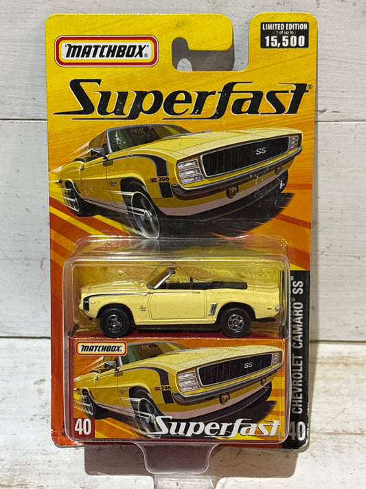 Matchbox Superfast - Chevrolet Camaro SS Convertible - Cream
