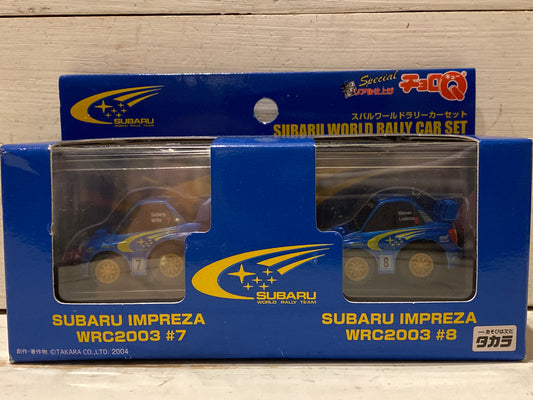 Choro-Q - Subaru 2003 World Rally Team - Mäkinen/Solberg