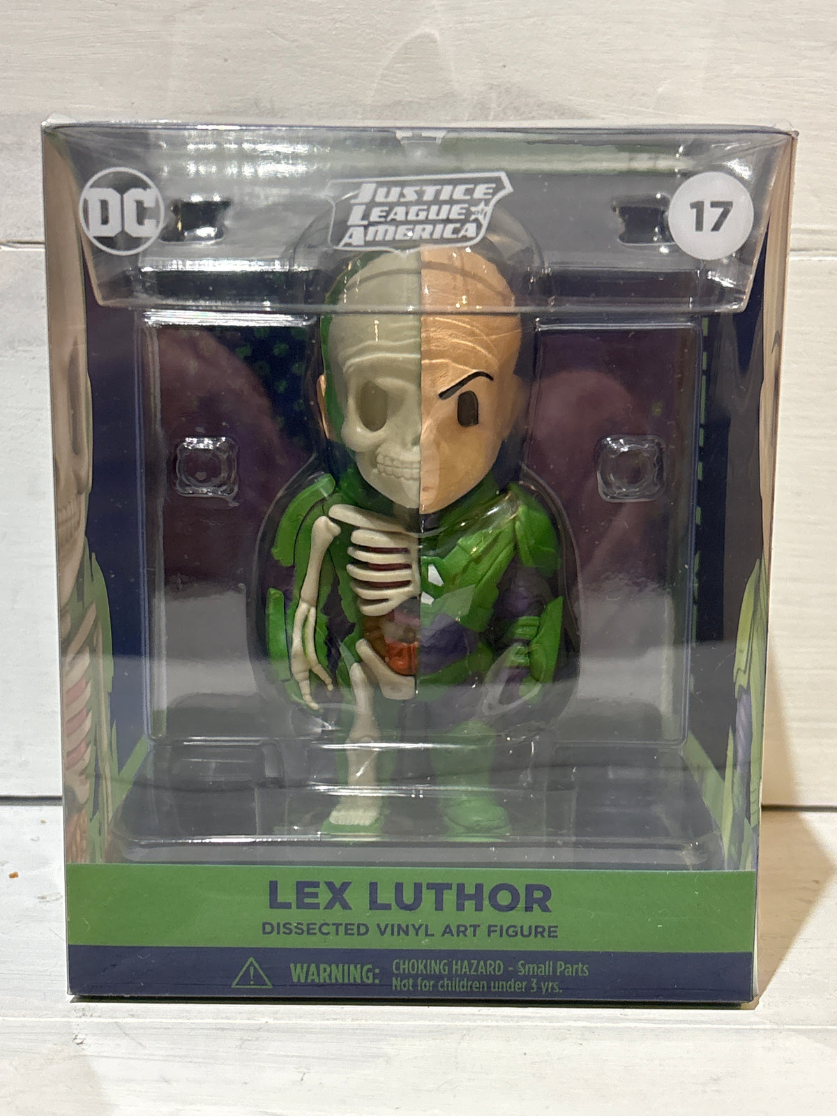 Mighty Jaxx - XXRays DC Comics Lex Luther. Designed by Jason Freeny