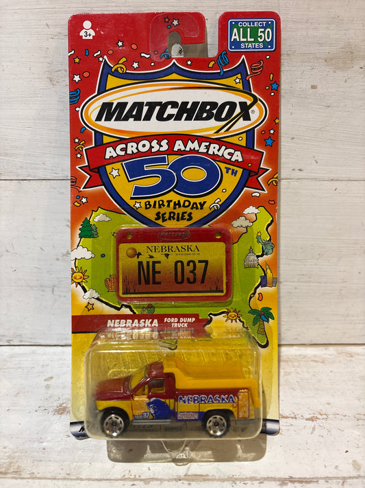 Matchbox Across America - Ford Dump Truck - Nebraska