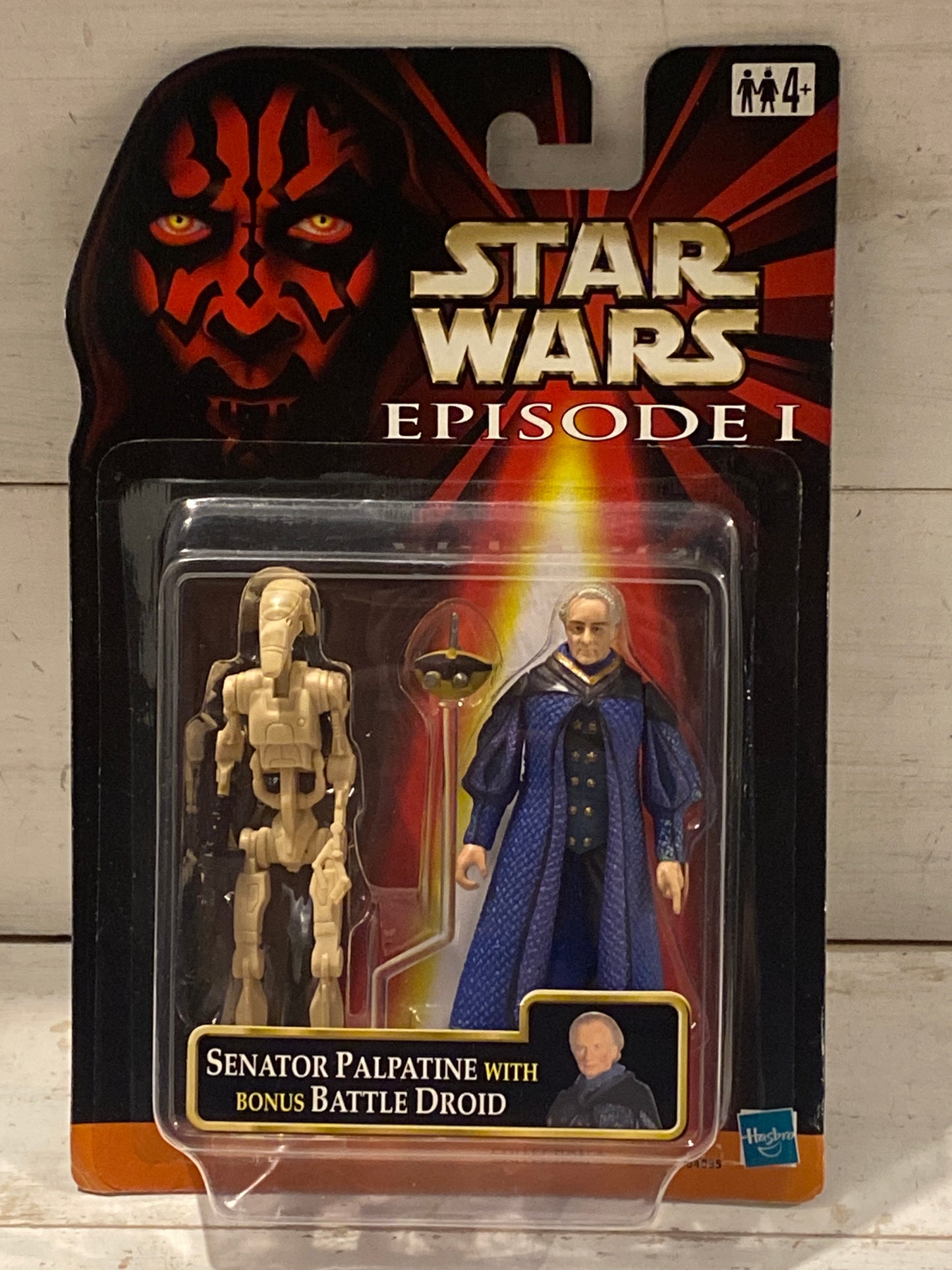 Star Wars Episode 1 - Senator Palpatine with Bonus Battle Droid